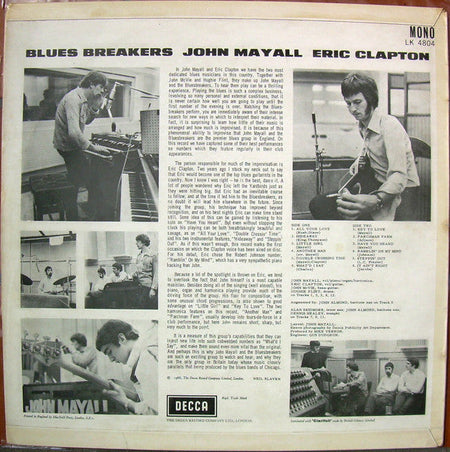 John Mayall With Eric Clapton - Blues Breakers - The Funkadoobian
