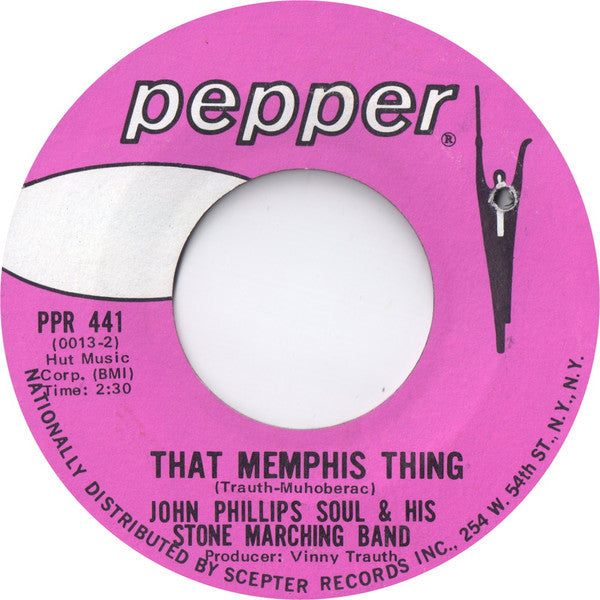 John Phillips Soul & His Stone Marching Band - The Soul Strut / That Memphis Thing - The Funkadoobian