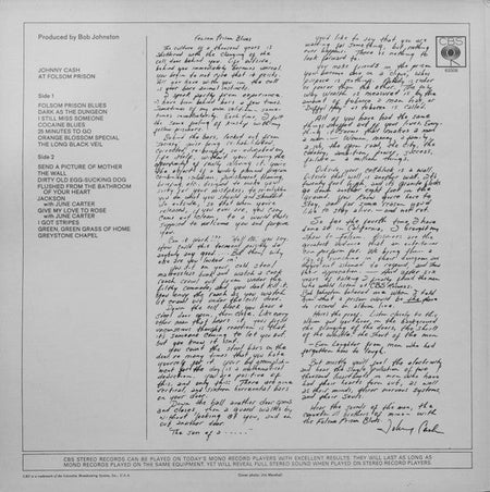 Johnny Cash - At Folsom Prison - The Funkadoobian