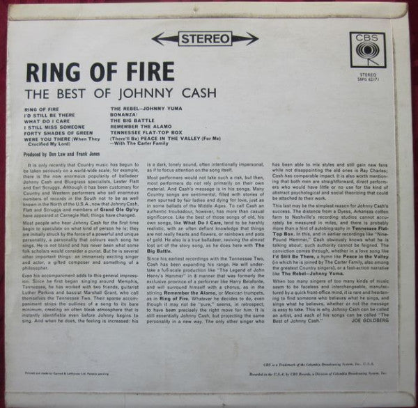 Johnny Cash - Ring Of Fire The Best Of Johnny Cash - The Funkadoobian