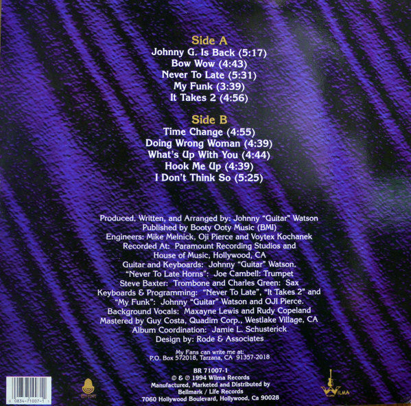 Johnny Guitar Watson - Bow Wow - The Funkadoobian