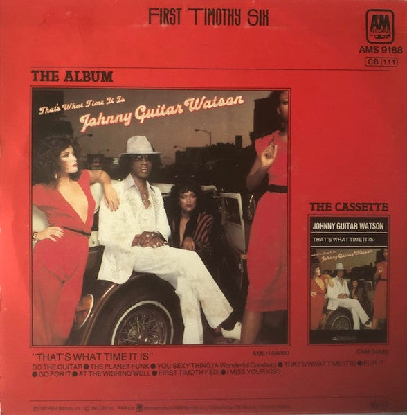 Johnny Guitar Watson - I Miss Your Kiss - The Funkadoobian