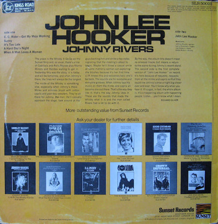 Johnny Rivers - John Lee Hooker - The Funkadoobian