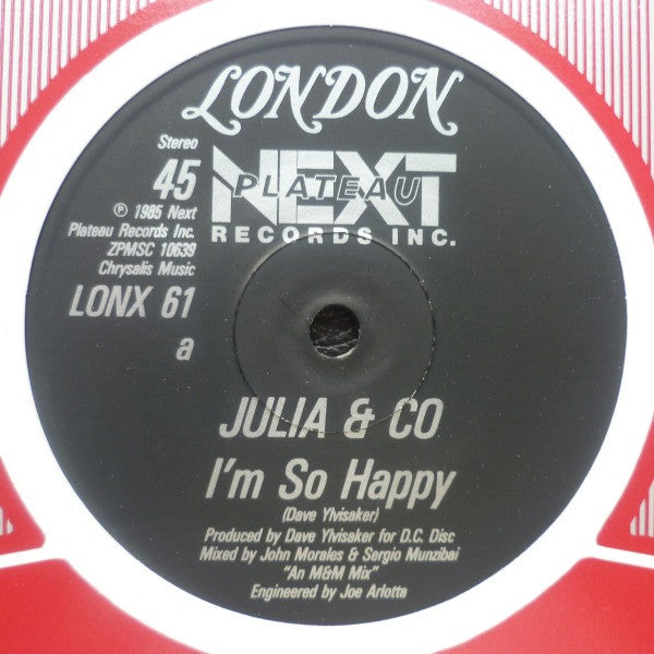 Julia And Company - I'm So Happy / Breakin' Down - The Funkadoobian