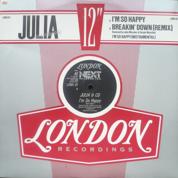 Julia And Company - I'm So Happy / Breakin' Down - The Funkadoobian