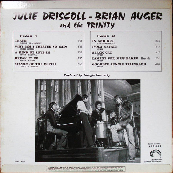 Julie Driscoll Brian Auger & The Trinity - Julie Driscoll - Brian Auger And The Trinity - The Funkadoobian