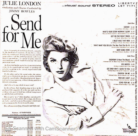 Julie London - Send For Me - The Funkadoobian
