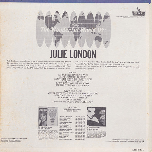 Julie London - The Wonderful World Of Julie London - The Funkadoobian