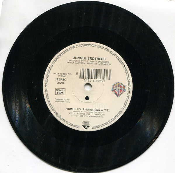 Jungle Brothers - What U Waitin' 4 / Promo No. 2 (Mind Review '89)