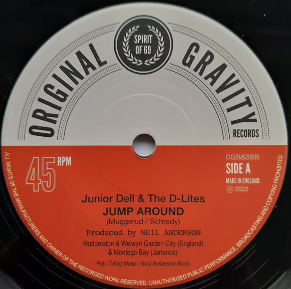 Junior Dell & The D-Lites / Prince Deadly - Jump Around / Rock The Lawn