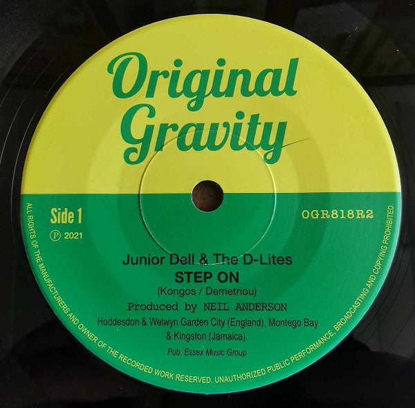 Junior Dell & The D-Lites - Step On / Meanwhile On The 15th Floor