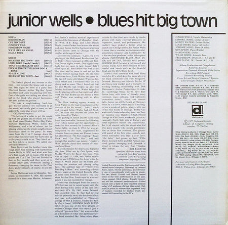Junior Wells - Blues Hit Big Town - The Funkadoobian