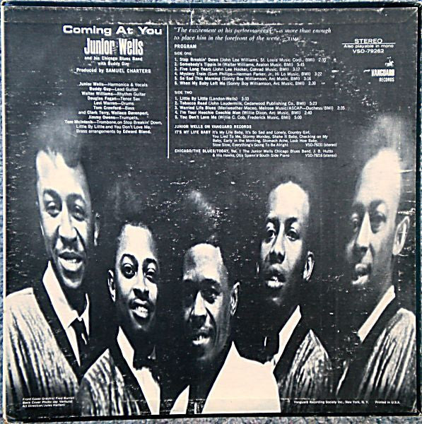 Junior Wells - Coming At You - The Funkadoobian