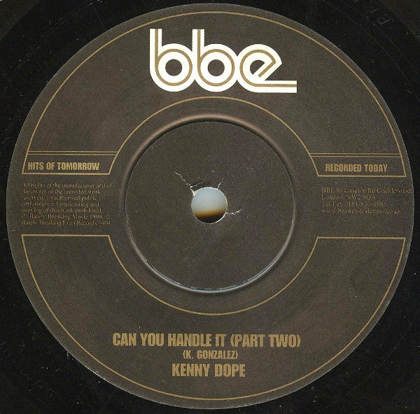 Kenny Dope Gonzalez - Can You Handle It - The Funkadoobian