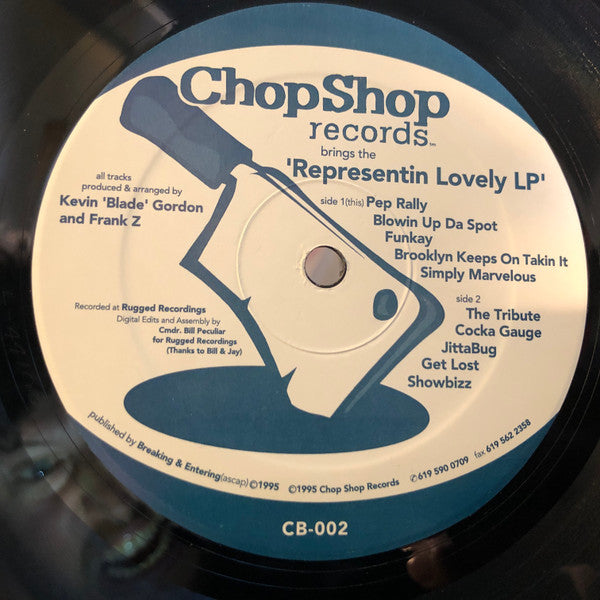 Kevin 'The Blade' Gordon & Frank Z - Representin Lovely - The Funkadoobian