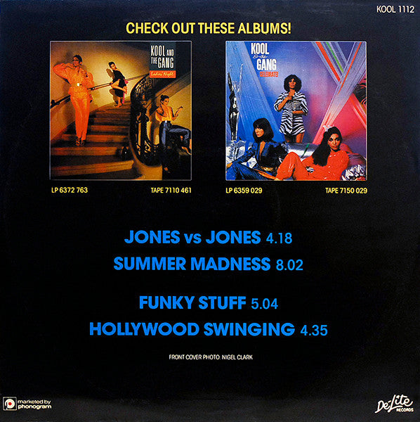 Kool & The Gang - Jones Vs Jones / Summer Madness - The Funkadoobian