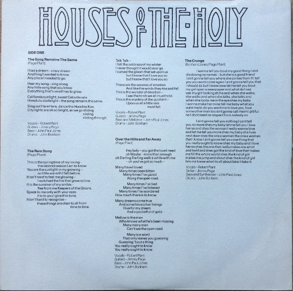 Led Zeppelin - Houses Of The Holy - The Funkadoobian