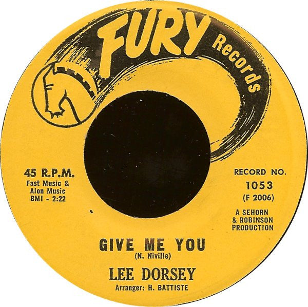 Lee Dorsey - Ya Ya / Give Me You - The Funkadoobian