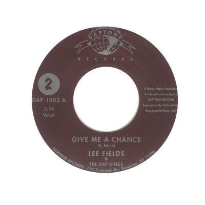 Lee Fields & The Dap-Kings - Give Me A Chance - The Funkadoobian