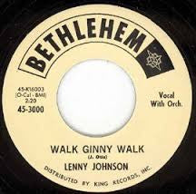 Lenny Johnson - Walk Ginny Walk / Gee Gee Baby - The Funkadoobian