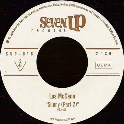 Les McCann - Hey Leroy Your Mama's Callin' You / Sunny (Part 2) - The Funkadoobian