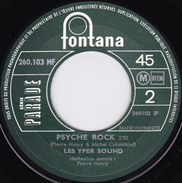 Les Yper-Sound - Too Fortiche / Psyché Rock - The Funkadoobian