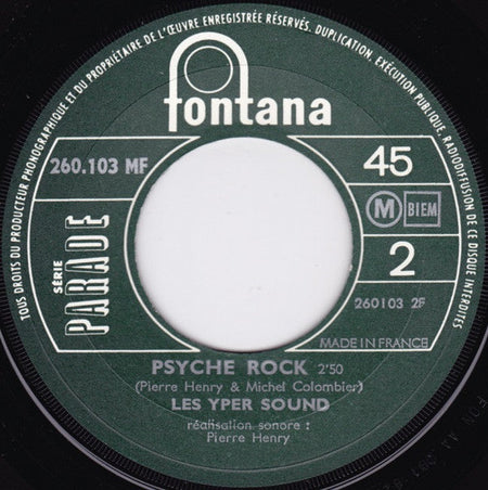 Les Yper-Sound - Too Fortiche / Psyché Rock - The Funkadoobian