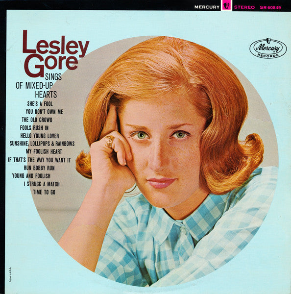 Lesley Gore - Lesley Gore Sings Of Mixed-Up Hearts - The Funkadoobian