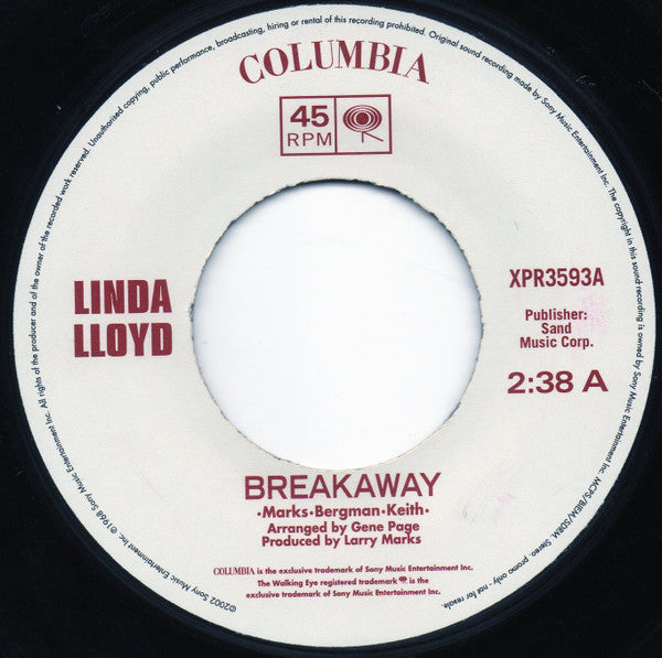 Linda Lloyd (2) Tangeers - Breakaway / Let My Heart And Soul Be Free - The Funkadoobian