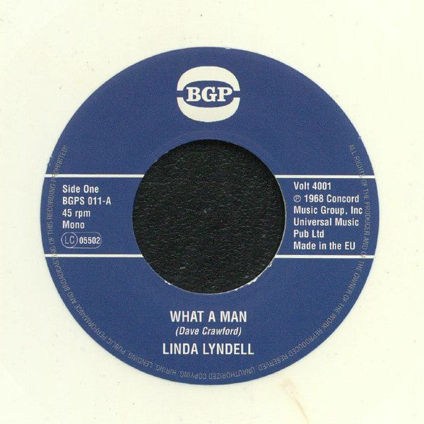 Linda Lyndell / Billy Hawks - What A Man / (Oh Baby) I Do Believe I'm Losing You