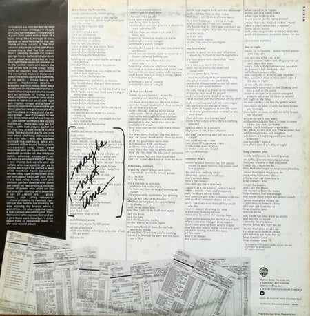 Little Feat - The Last Record Album - The Funkadoobian