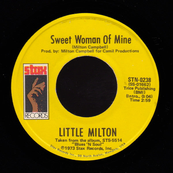 Little Milton - If You Talk In Your Sleep / Sweet Woman Of Mine - The Funkadoobian