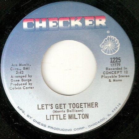 Little Milton - Let's Get Together / I'll Always Love You - The Funkadoobian