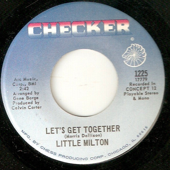 Little Milton - Let's Get Together / I'll Always Love You - The Funkadoobian