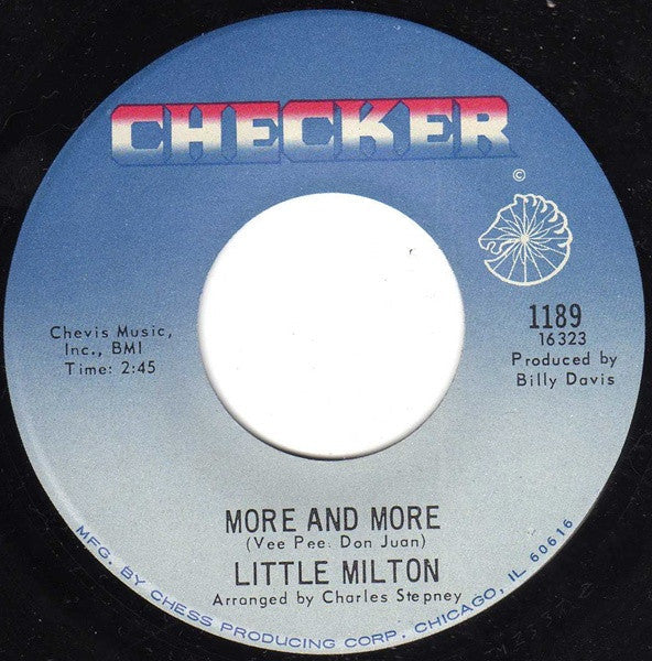 Little Milton - More And More / The Cost Of Living - The Funkadoobian