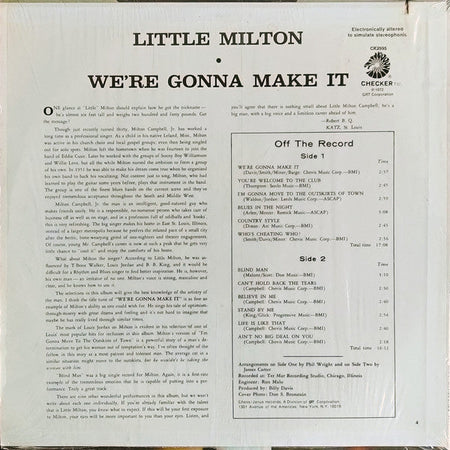 Little Milton - We're Gonna Make It - The Funkadoobian