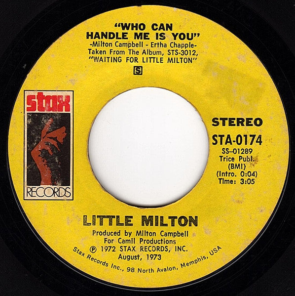 Little Milton - What It Is - The Funkadoobian