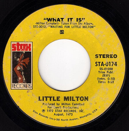 Little Milton - What It Is - The Funkadoobian