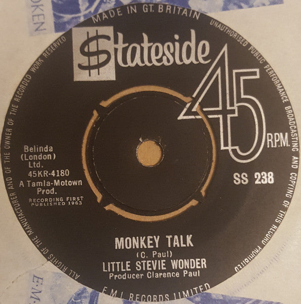 Stevie Wonder - Workout Stevie Workout / Monkey Talk - The Funkadoobian