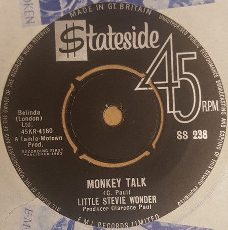 Stevie Wonder - Workout Stevie Workout / Monkey Talk - The Funkadoobian