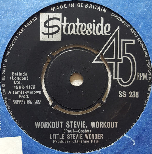 Stevie Wonder - Workout Stevie Workout / Monkey Talk - The Funkadoobian