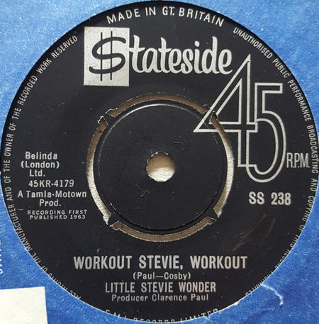 Stevie Wonder - Workout Stevie Workout / Monkey Talk - The Funkadoobian