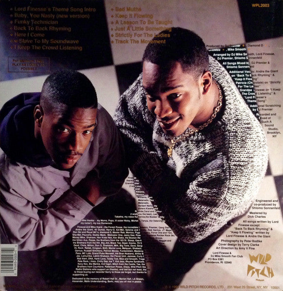 Lord Finesse & DJ Mike Smooth - Funky Technician - The Funkadoobian