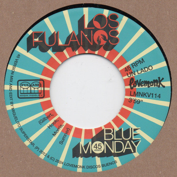 Los Fulanos - Blue Monday / Why Don’t We Do Some Boogaloo - The Funkadoobian