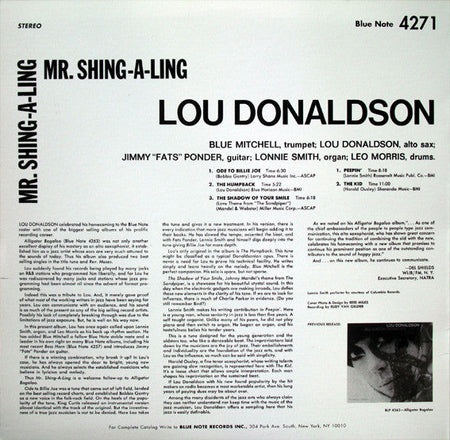 Lou Donaldson - Mr. Shing-A-Ling - The Funkadoobian