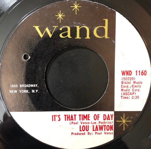 Lou Lawton - Knick Knack Patty Wack / It's That Time Of Day - The Funkadoobian