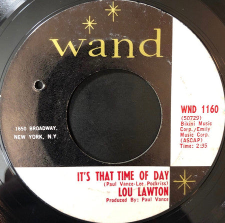 Lou Lawton - Knick Knack Patty Wack / It's That Time Of Day - The Funkadoobian