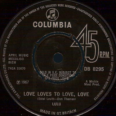 Lulu - Love Loves To Love Love - The Funkadoobian