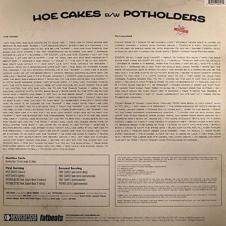 MF Doom - Hoe Cakes b/w Potholders - The Funkadoobian