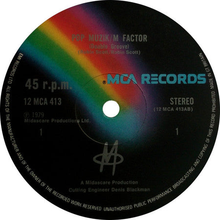 M (2) - Pop Muzik / M Factor - The Funkadoobian